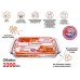 Форма из жаропрочного стекла, 2.2 л, прямоугольная, 345х207х52 мм, PERFECTO LINEA